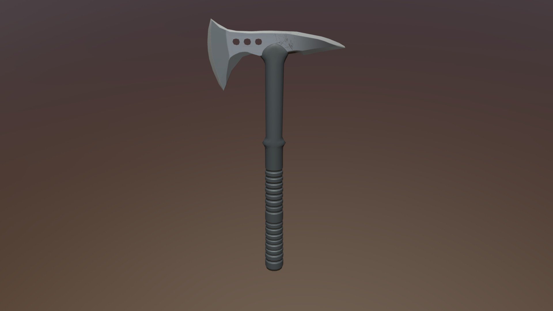 Low Poly Tomahawk - 3D model by TeusL [b4f56c8] - Sketchfab