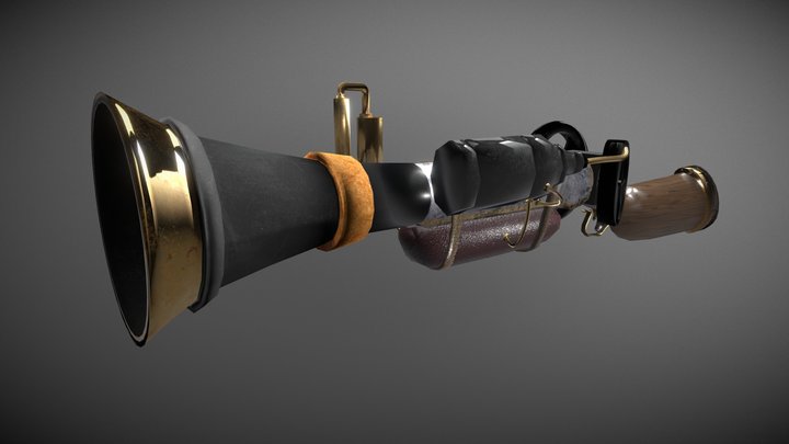 Shotgun 3D Model