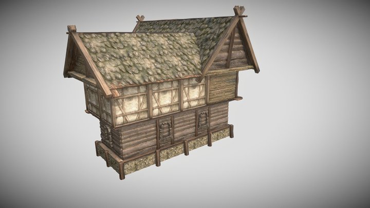 fantasy house 2 3D Model