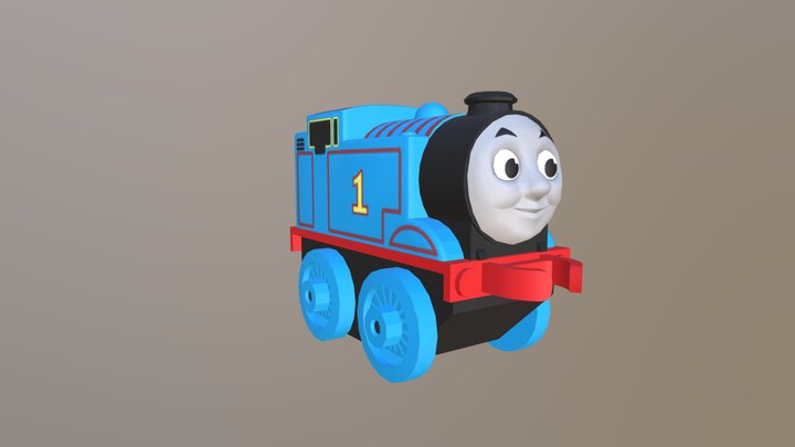 Mobile - Thomas & Friends Minis - Thomas 3D Model