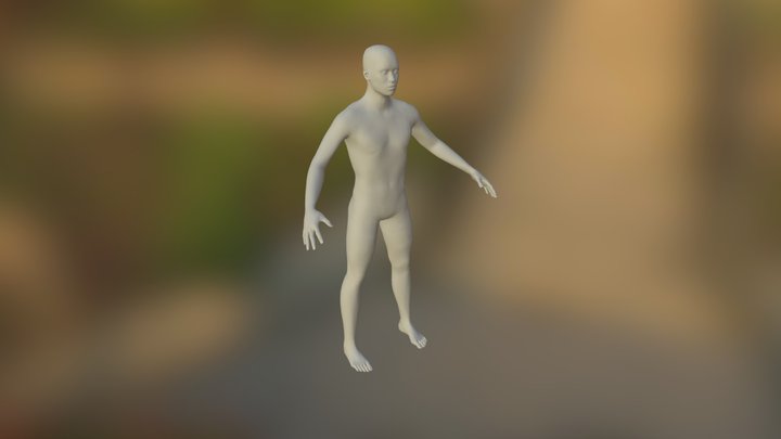 Basic-man-model 3D Model