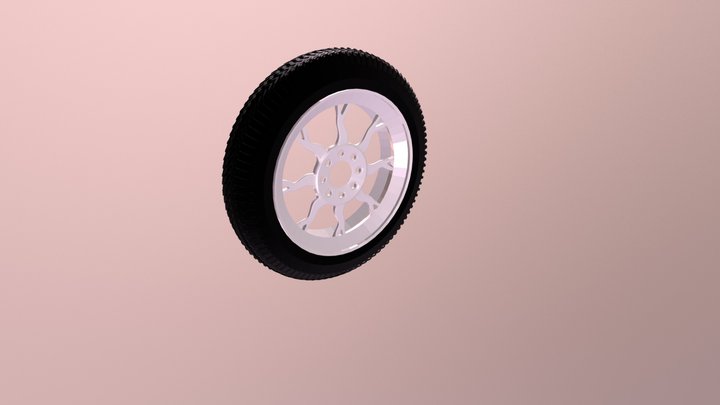 Wheel Exercise 3D Model