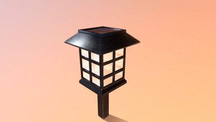 garden Light 3D Model