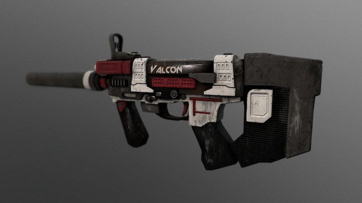 Valcon SMG 3D Model