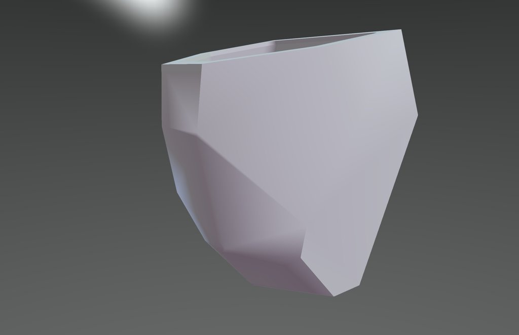 Faceted Planter - Versions 1, 2 & 3