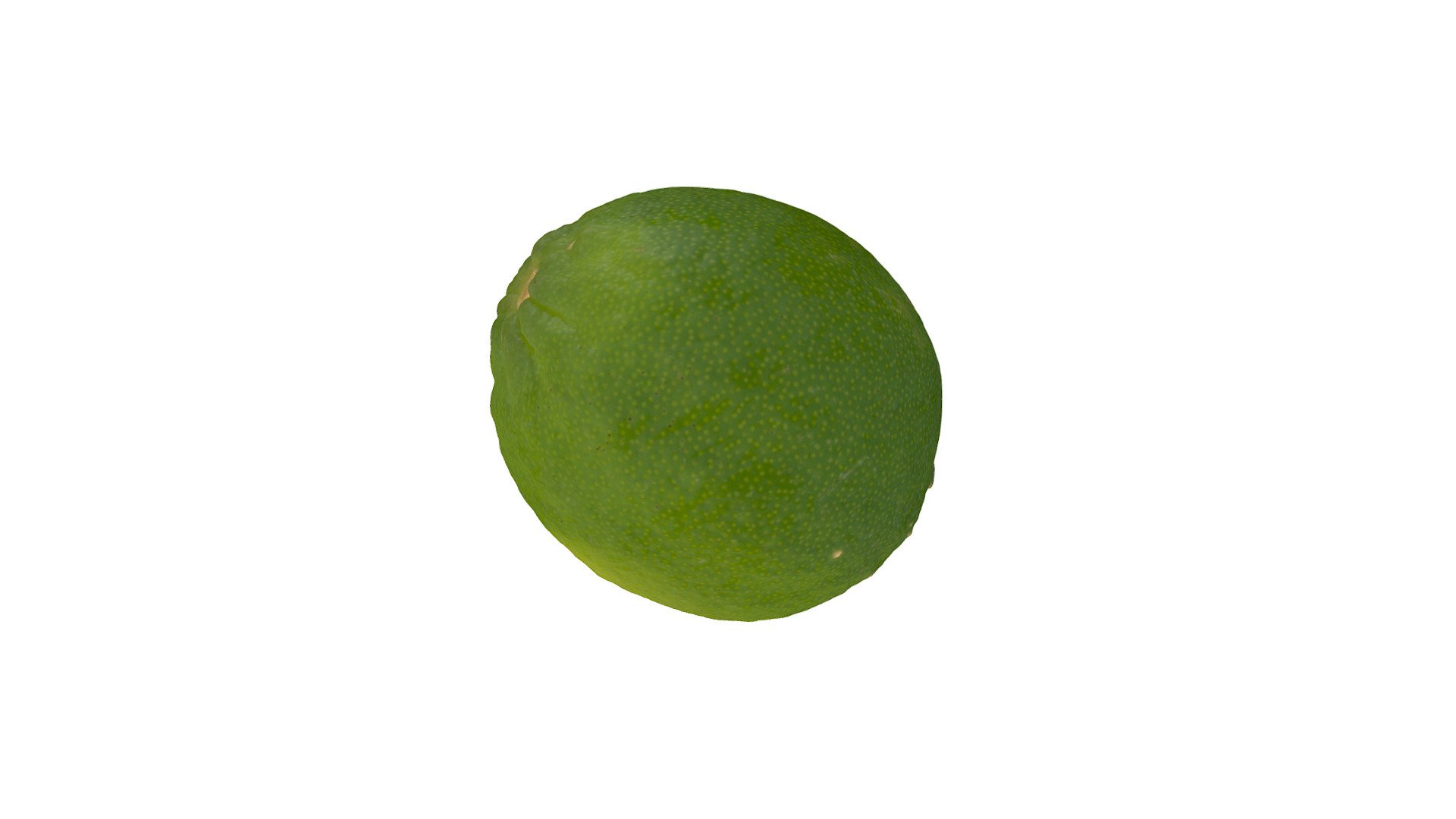 Lime 3D Fruit Scan