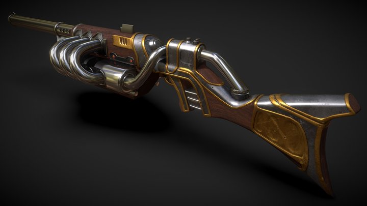 Smoking Gun – Free 3D Model STL