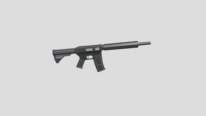 EL1_ Weapons_ Rifle 3D Model