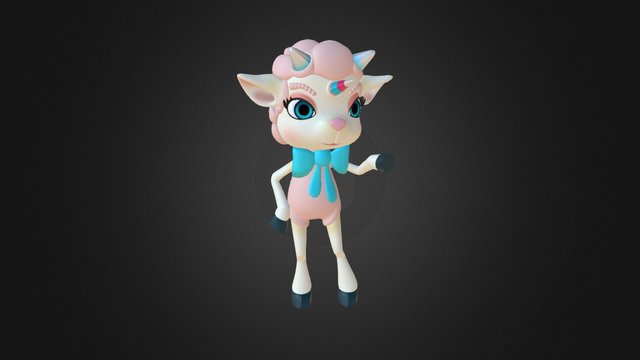 Miss Luna 3D Model