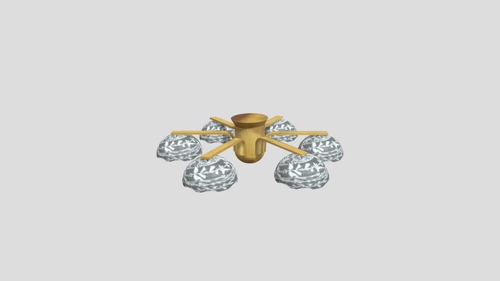 W.I.P Ceiling Light Fixture 3D Model