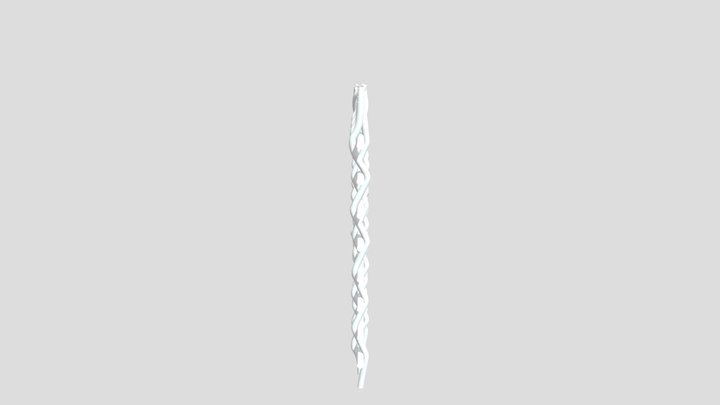 1绞经平纹 3D Model