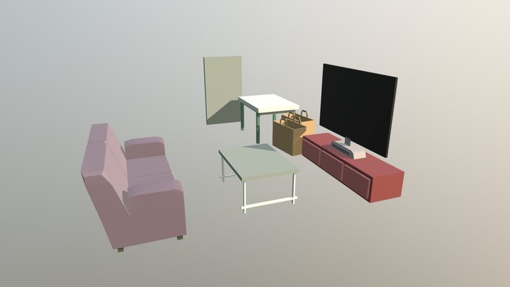 Living room 3D Model