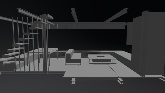 Aimant - EXE - Mobilier étage - V8 3D Model