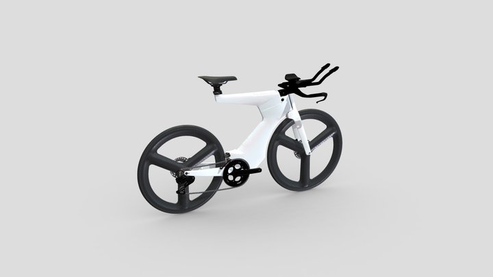 A triathlon bike 3D Model