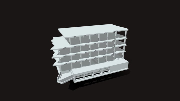 Hotel Romania 3D Model