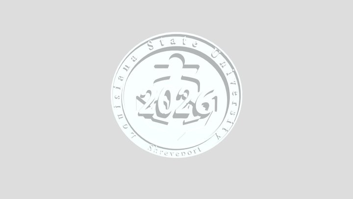 Freshman Coin 3D Model