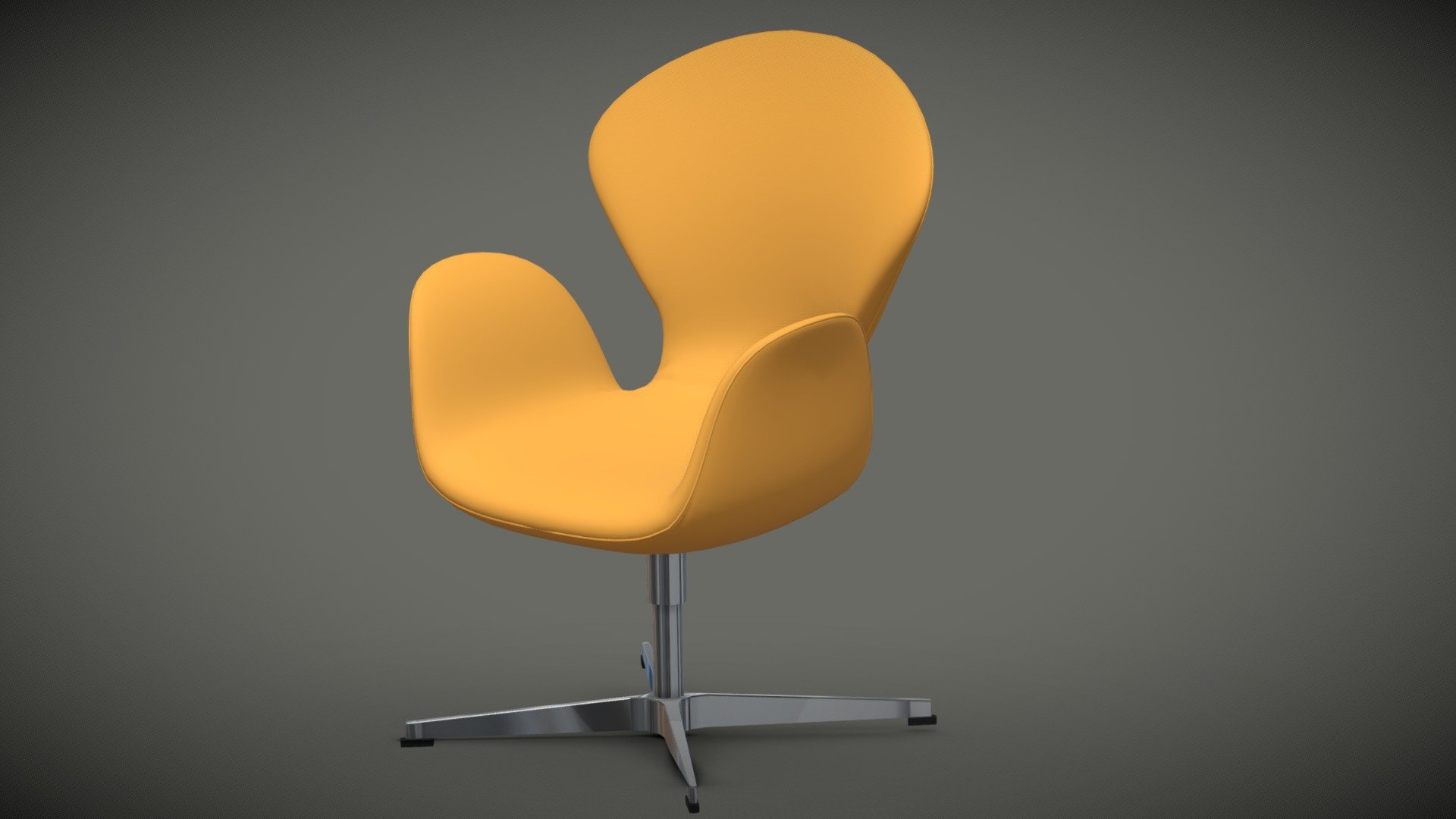 Jacobsen Swan Chair 01 Buy Royalty Free 3D model by Giimann