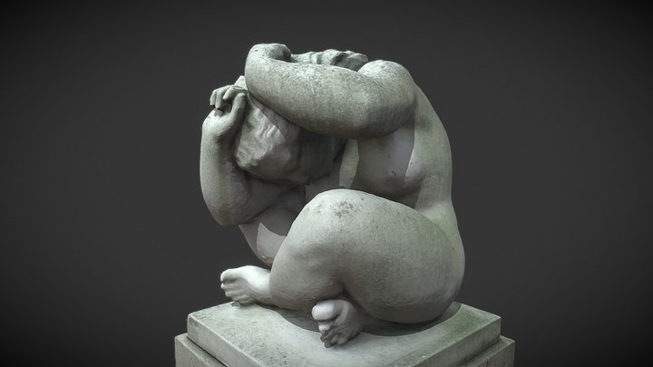 "Dusk" statue 3D Model