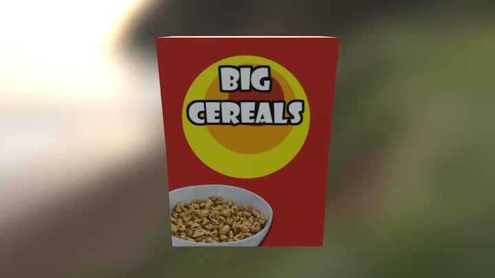 Cereals 3D Model