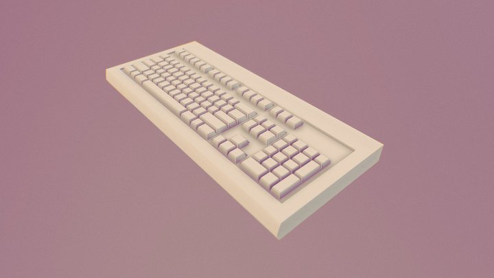 Keyboard 3D Model