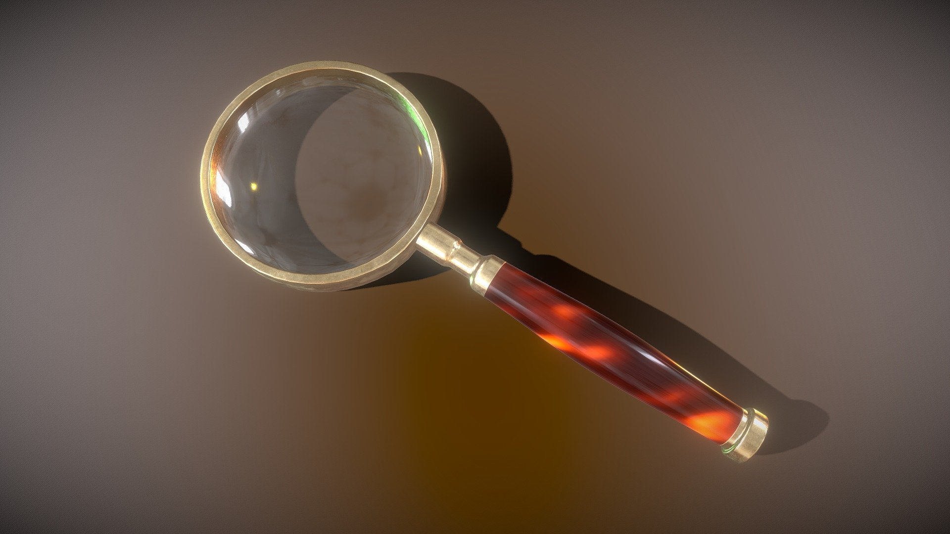 Magnifying Glass - Buy Royalty Free 3D Model By Laurie Annis ...