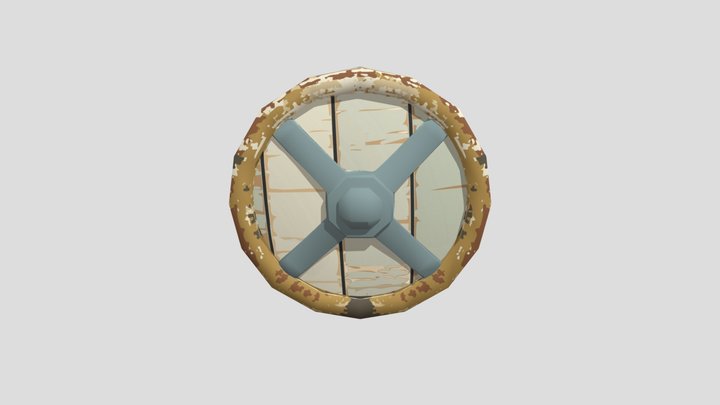 Round Shield 3D Model