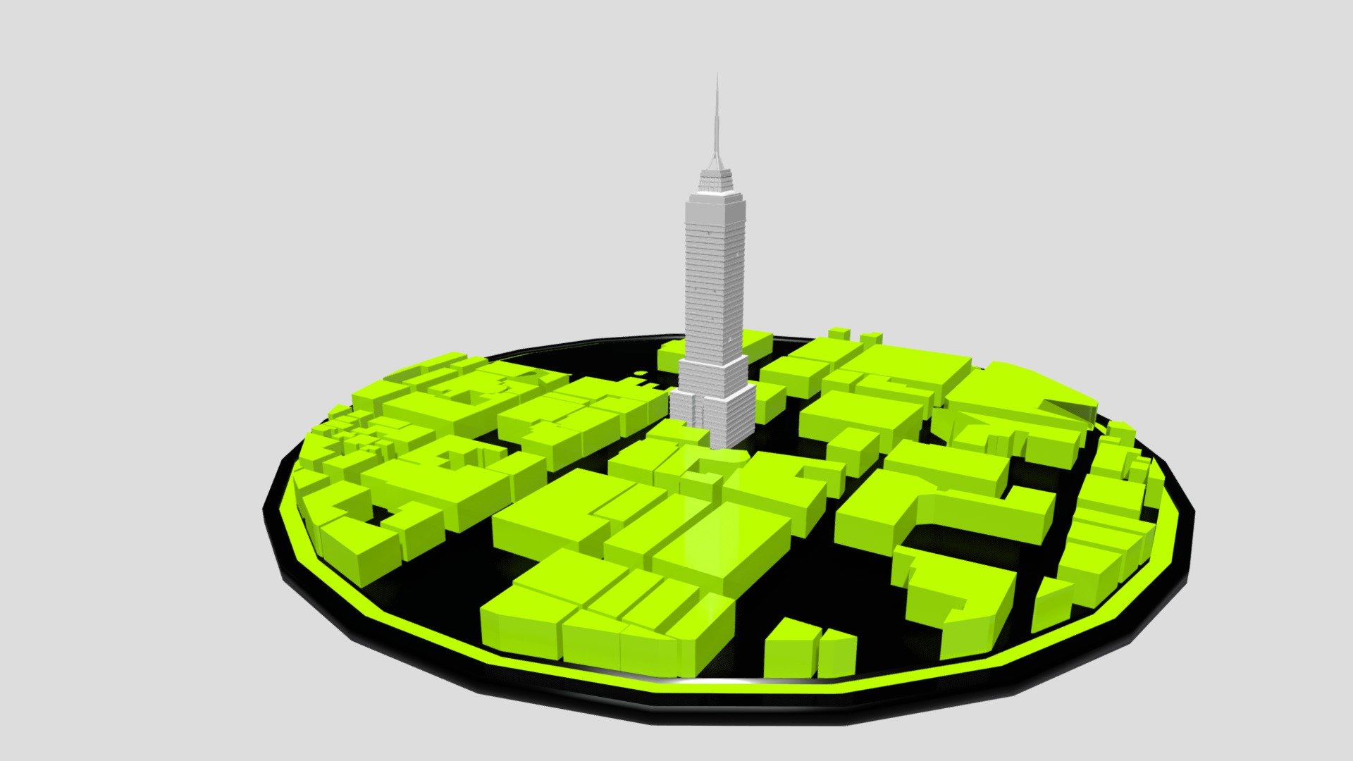Torre Latino, CDMX - 3D model by escala.libre.mx (@Arq.Lopez) [b50286f ...