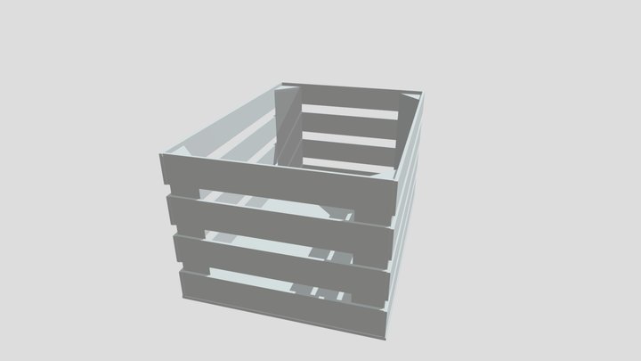 New Crate 3D Model