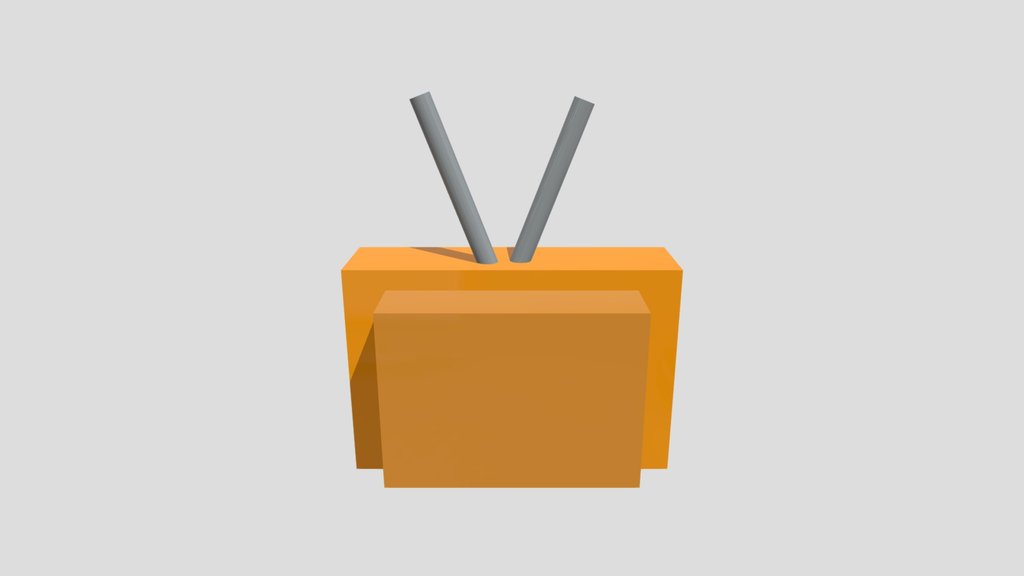 Модель советских ТВ/Model of Soviet TV