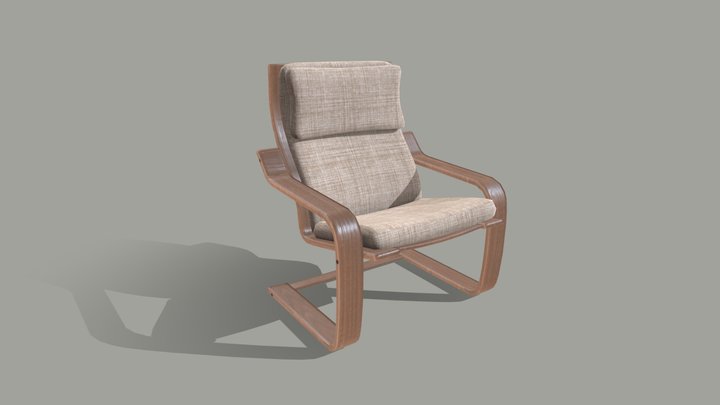Cantilever Chair 3D Model