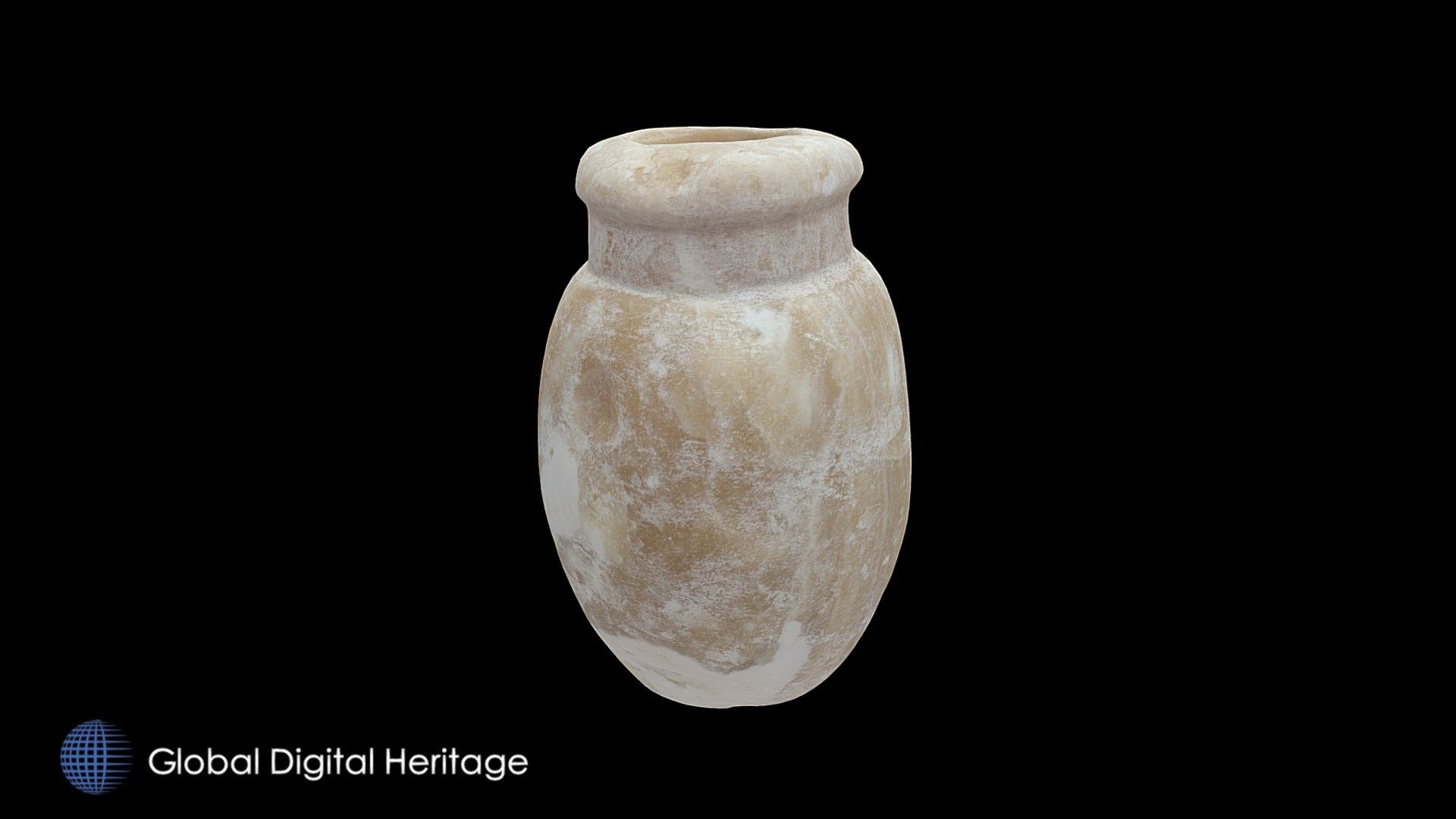 Calcite Vase No. 46 Mleiha, - Optimized