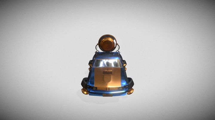 Sc-fi Flying beast 3D Model