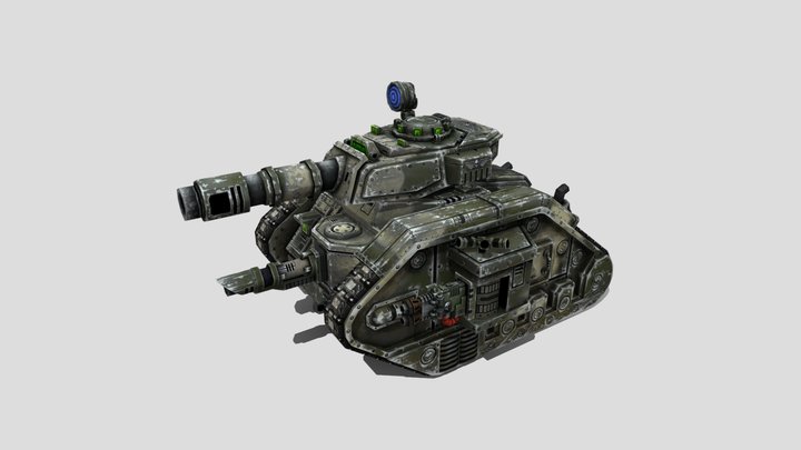 The Leman Russ is the main Battle Tank 3D Model