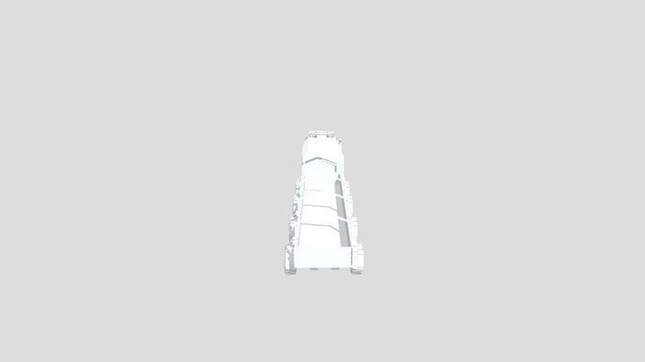 Post Truck 3D Model