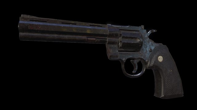 Python LP7 3D Model