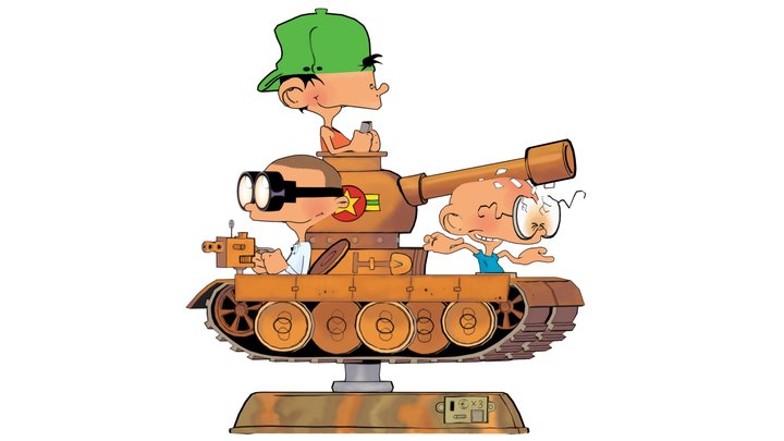 Kid Paddle (full métal casquette) 3D Model