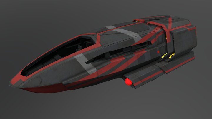 Class C Shuttlecraft (Star Trek Discovery) 3D Model