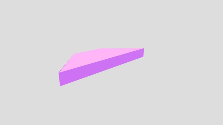 Prisma04 Senkrecht Vierseitig 3D Model