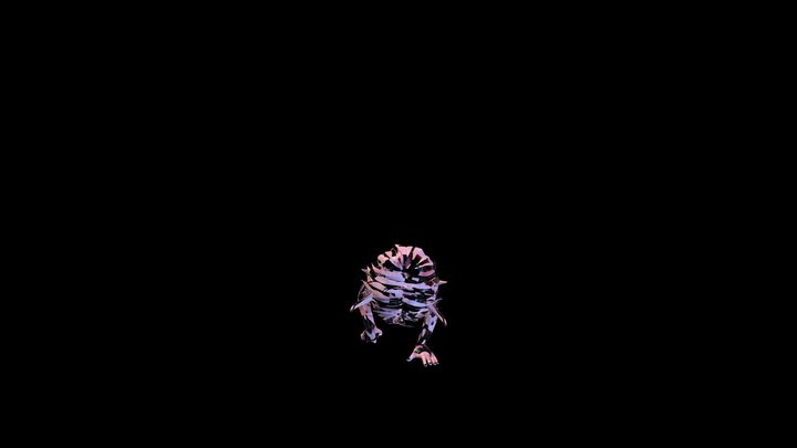 Crawling 3D Model