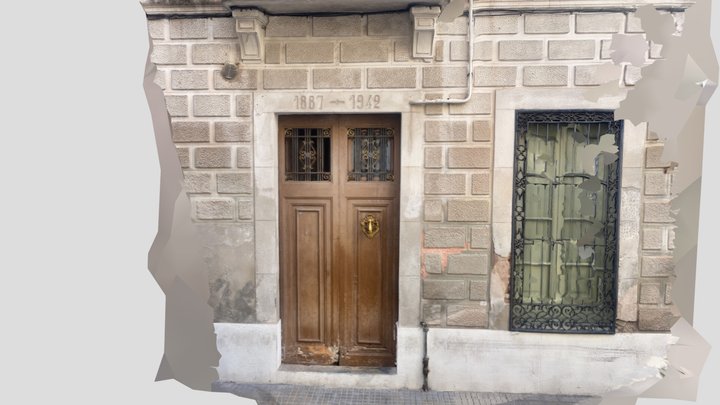 Puerta Doors Colonial 3D Model