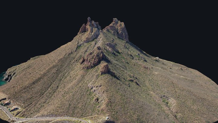 Cerro Tetakawi, San Carlos, Sonora 3D Model
