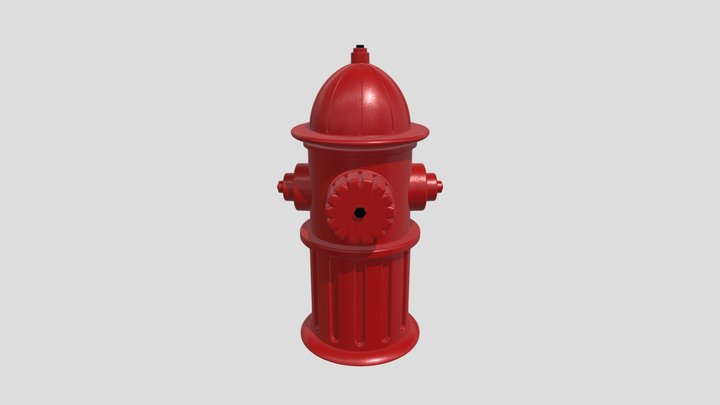 Fire Hydrant 3D Model