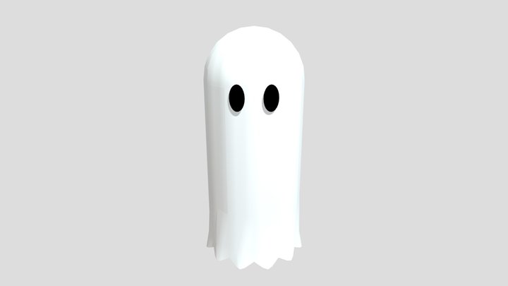 Spooky Ghost 3D Model