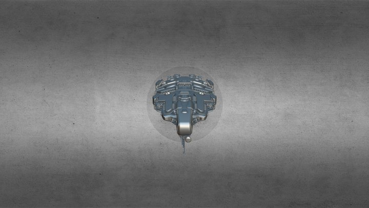 Imperial Corvette 3D Model