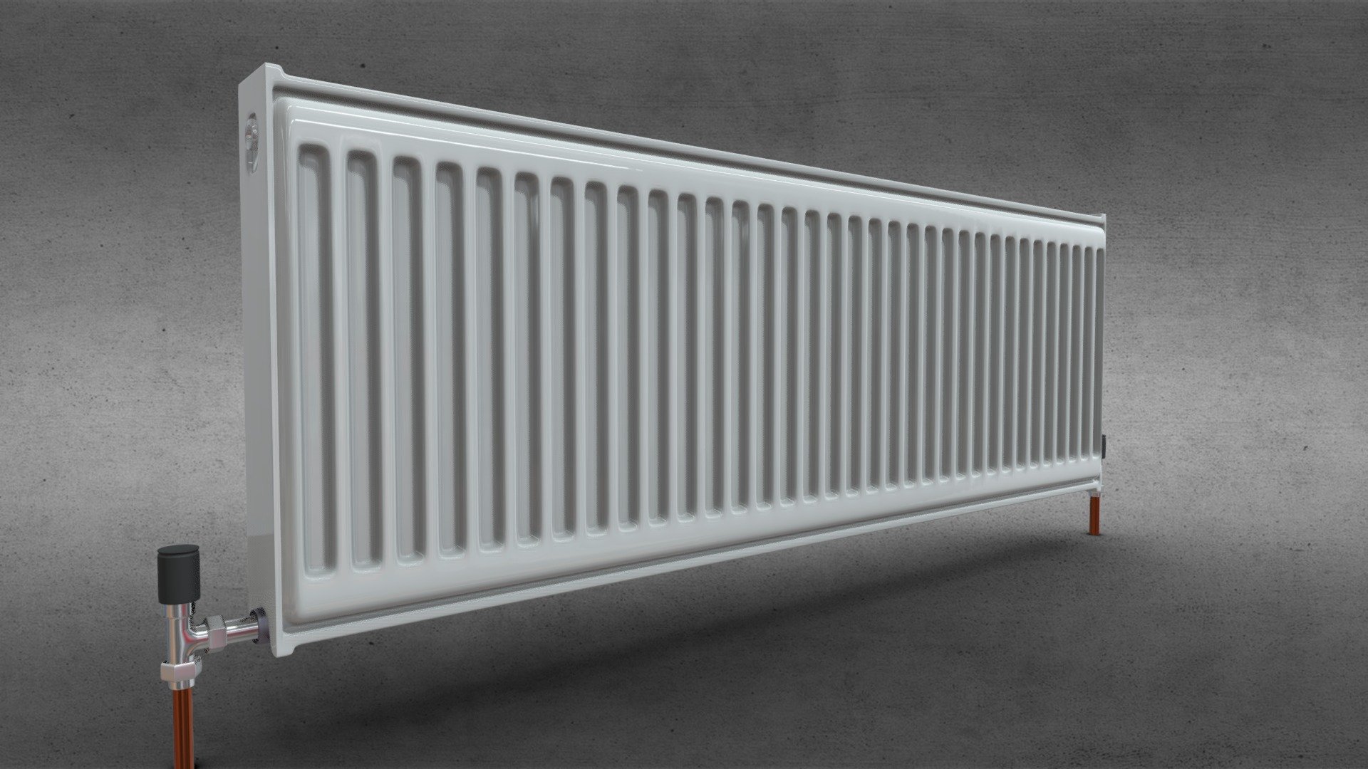 Radiator House Heating 3D model by KonstantinosVas [b511b0a] Sketchfab