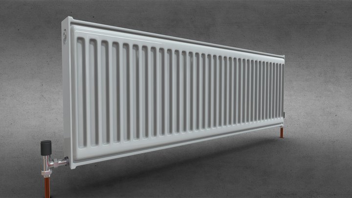 Radiator House Heating 3D Model