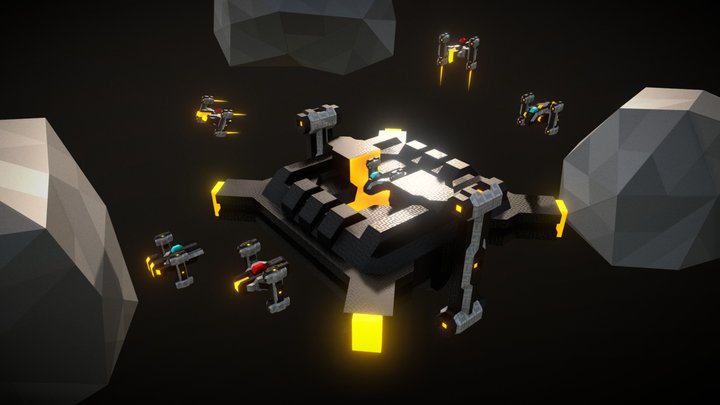 Forge - Space Station 3D Model