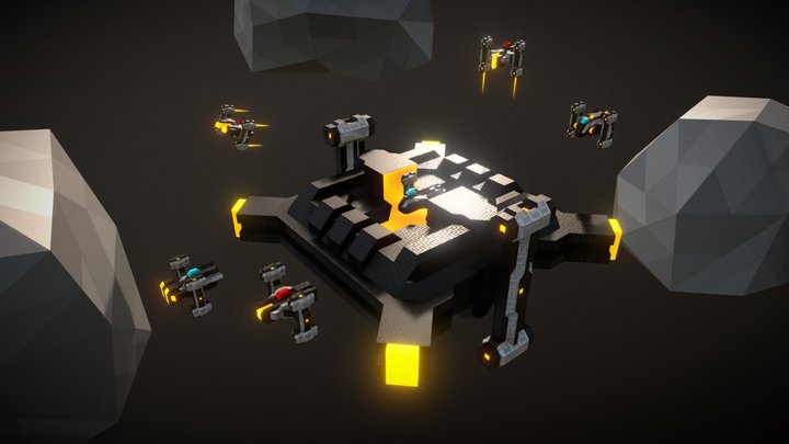 Forge - Space Station 3D Model
