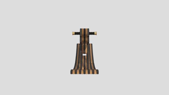 Home Concept Monkey Rocking Chair 3D Model
