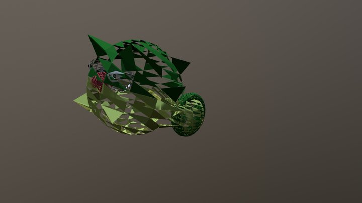 Qwilfish (ハリーセン） 3D Model